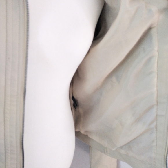 Royalty For Me Cream Biker Jacket Juniors Large - Picture 6 of 6